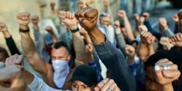 labor union protest involvement