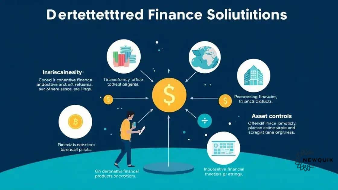 Benefits of adopting DeFi solutions