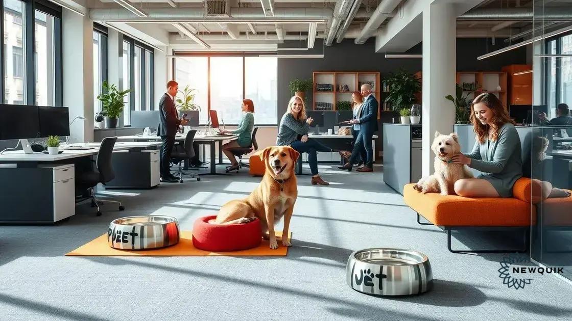 Implementing pet policies in the workplace