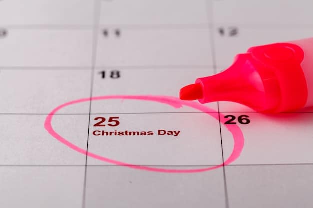 A close-up of a calendar with important dates circled, next to a pen and a notepad with the words