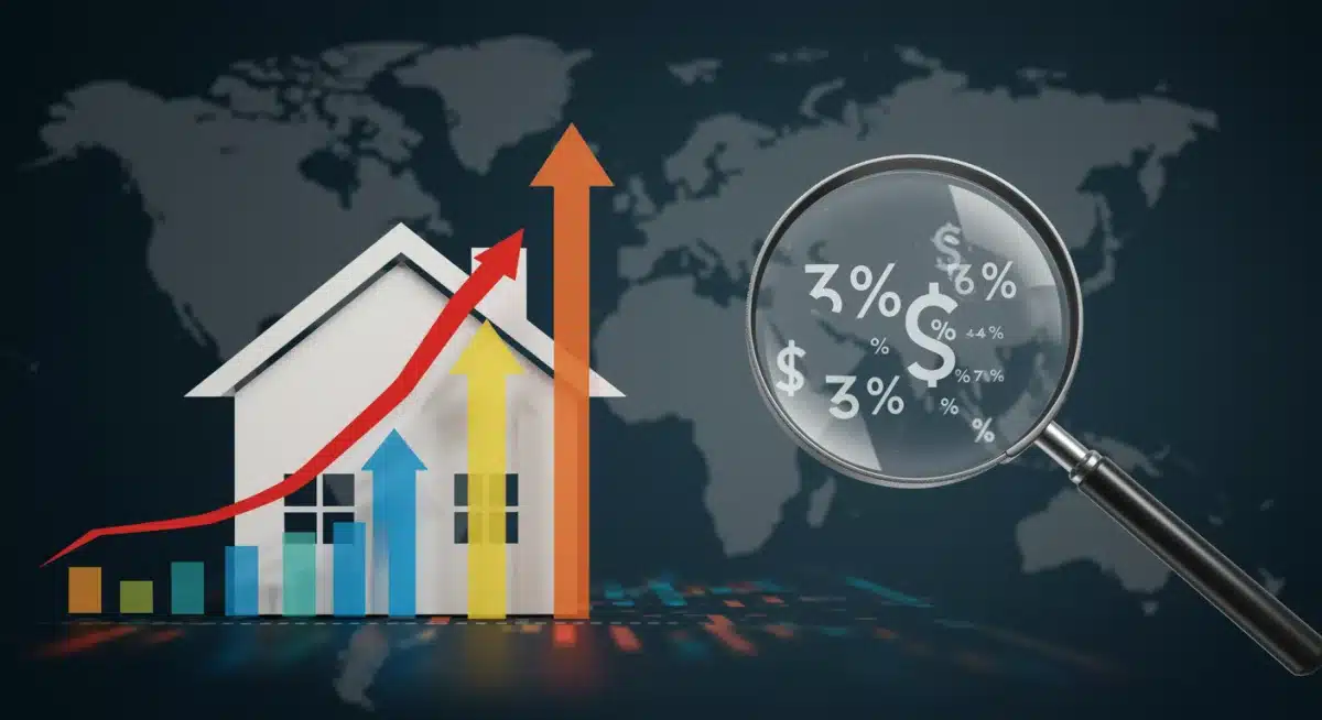 Housing market analysis with rising interest rates and economic indicators
