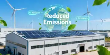 Eco-friendly factory adapting to new 2026 environmental regulations