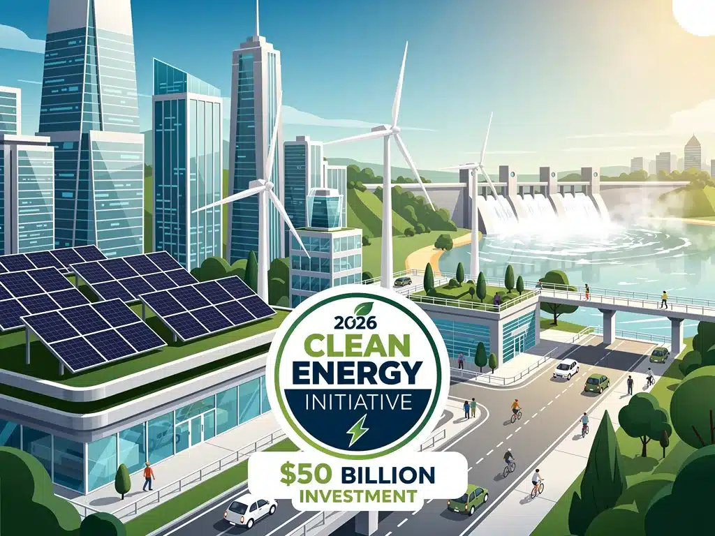 2026 Clean Energy Initiative: $50 Billion Investment & Policy Shifts