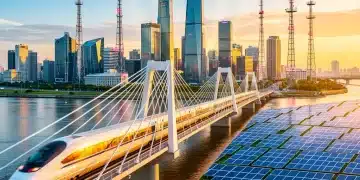 Modern infrastructure projects symbolizing the 2026 Infrastructure Bill's impact on US development.