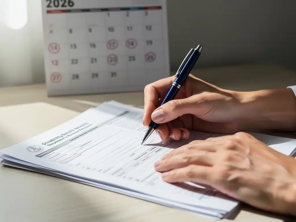 Disability Benefits 2026: Application, Approval Times (3-5 Months)