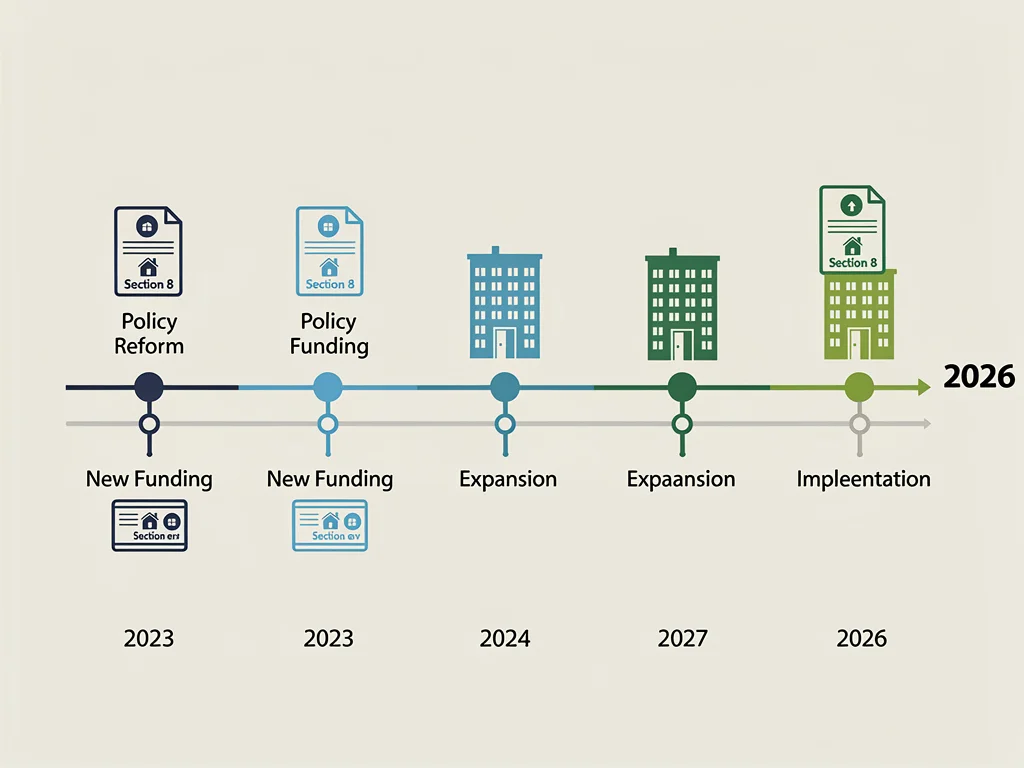 Timeline of federal housing policy and funding milestones