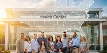 Medicaid Expansion 2026: New States, Enrollment & Benefits Diverse group accessing healthcare, symbolizing Medicaid Expansion 2026 benefits.