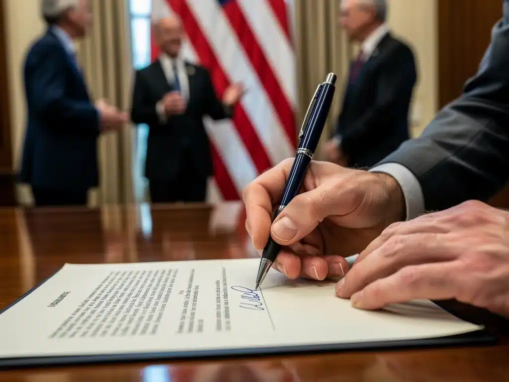 Legislators signing new healthcare bill into law